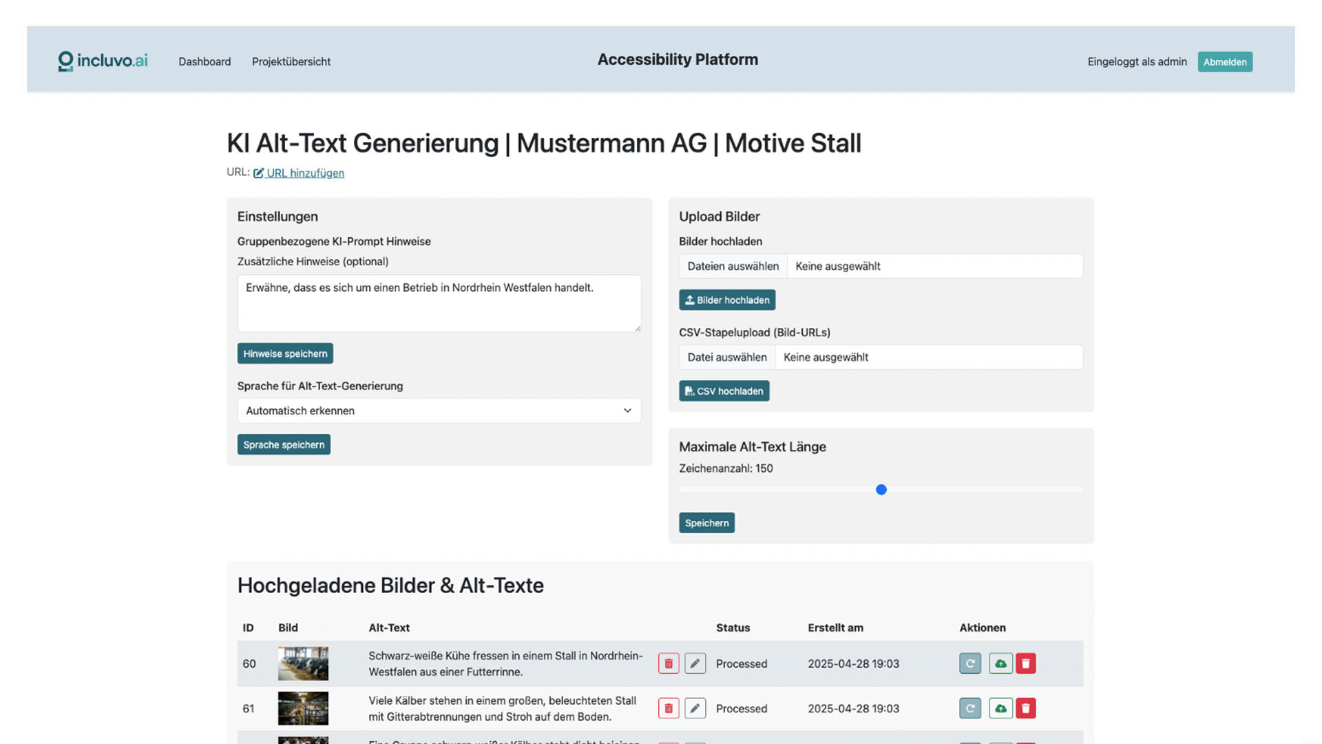 OnPage Assistant Beta: Erkennung von Medieninhalten ohne ALT-Texte, KI-gestützte Generierung von ALT-Texten und Synchronisierung mit dem CMS System.
